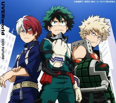 UVERworld – ODD FUTURE [Single] Boku no Hero Academia Season 3 OP